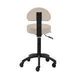 Gabbiano hairdressing stool D026 grey-beige