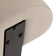 Gabbiano hairdressing stool D026 grey-beige
