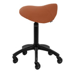 Gabbiano hairdressing stool D032 brown