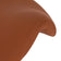Gabbiano hairdressing stool D032 brown