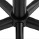 Gabbiano hairdressing stool D032 brown