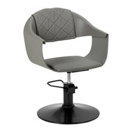 Hair System Halo grijze kappersstoel grijs