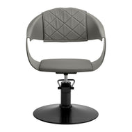 Hair System Halo grijze kappersstoel grijs