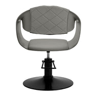 Hair System Halo grijze kappersstoel grijs
