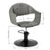 Hair System Halo grey hairdressing chair grey