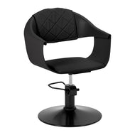 Hair System Halo zwarte kappersstoel zwart