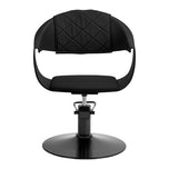 Hair System Halo noir hairdressing chair black