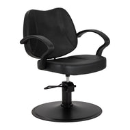 Kappersstoel Hair System Borneo zwart