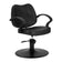 Kappersstoel Hair System Borneo zwart