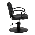 Kappersstoel Hair System Borneo zwart