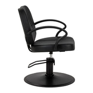 Kappersstoel Hair System Borneo zwart