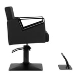 Hairdressing chair Hair System Duplex noir black