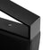 Hairdressing chair Hair System Duplex noir black