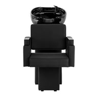Hair salon wash unit Hair System Duplex Noir