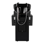 Hair salon wash unit Hair System Duplex Noir