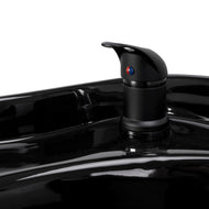 Hair salon wash unit Hair System Duplex Noir