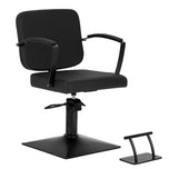 Hairdressing chair Hair System Edge noir black