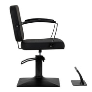 Hairdressing chair Hair System Edge noir black