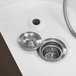 Gabbiano Head Spa Bali Haarwaschbecken braun