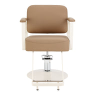 Kappersstoel Omega Aurora lichtbruin
