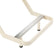 Kappersstoel Omega Aurora lichtbruin