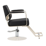 Hairdressing chair Omega Aurora black