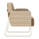 Waiting room chair Omega Grandeur light brown