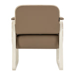 Waiting room chair Omega Grandeur light brown