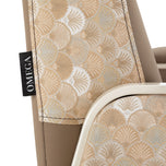 Waiting room chair Omega Grandeur light brown