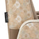 Waiting room chair Omega Grandeur light brown