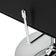 Hairdressing chair Omega Andromeda black