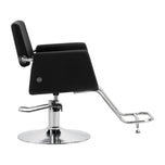 Hairdressing chair Omega Lyra black