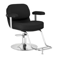 Kappersstoel Omega Astra zwart