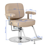Hairdressing chair Omega Astra Plus beige
