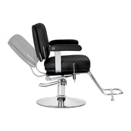 Kappersstoel Omega Astra Plus zwart