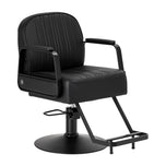 Hairdressing chair Omega Luna black