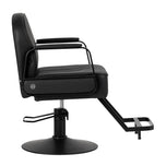Hairdressing chair Omega Luna black