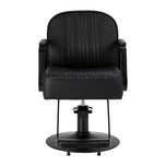 Hairdressing chair Omega Luna black