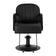 Hairdressing chair Omega Luna black
