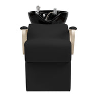 Hairdressing wash unit Omega Marina black