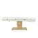 Electric cosmetic chair Sillon Cloud 3 motors cream