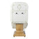 Electric cosmetic chair Sillon Cloud 3 motors cream