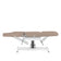 Sillon hydraulic cosmetic chair v2 210 modern brown
