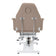 Sillon hydraulic cosmetic chair v2 210 modern brown