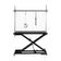 Electric grooming table P4W 1 black