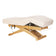 SPA lounger Sillon Siesta cream with light brown base