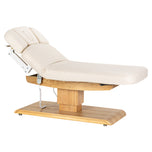 Ligbed Sillon Relax crème met lichtbruine basis