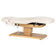 Ligbed Sillon Relax crème met lichtbruine basis