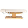 Ligbed Sillon Relax crème met lichtbruine basis