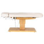 Ligbed Sillon Relax crème met lichtbruine basis
